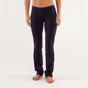 Lululemon Split Set Pant Size 10 - Black Swan